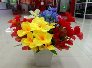 劍蘭仿真花套裝 田園裝飾的藝術(shù)與義烏市場(chǎng)的商機(jī)